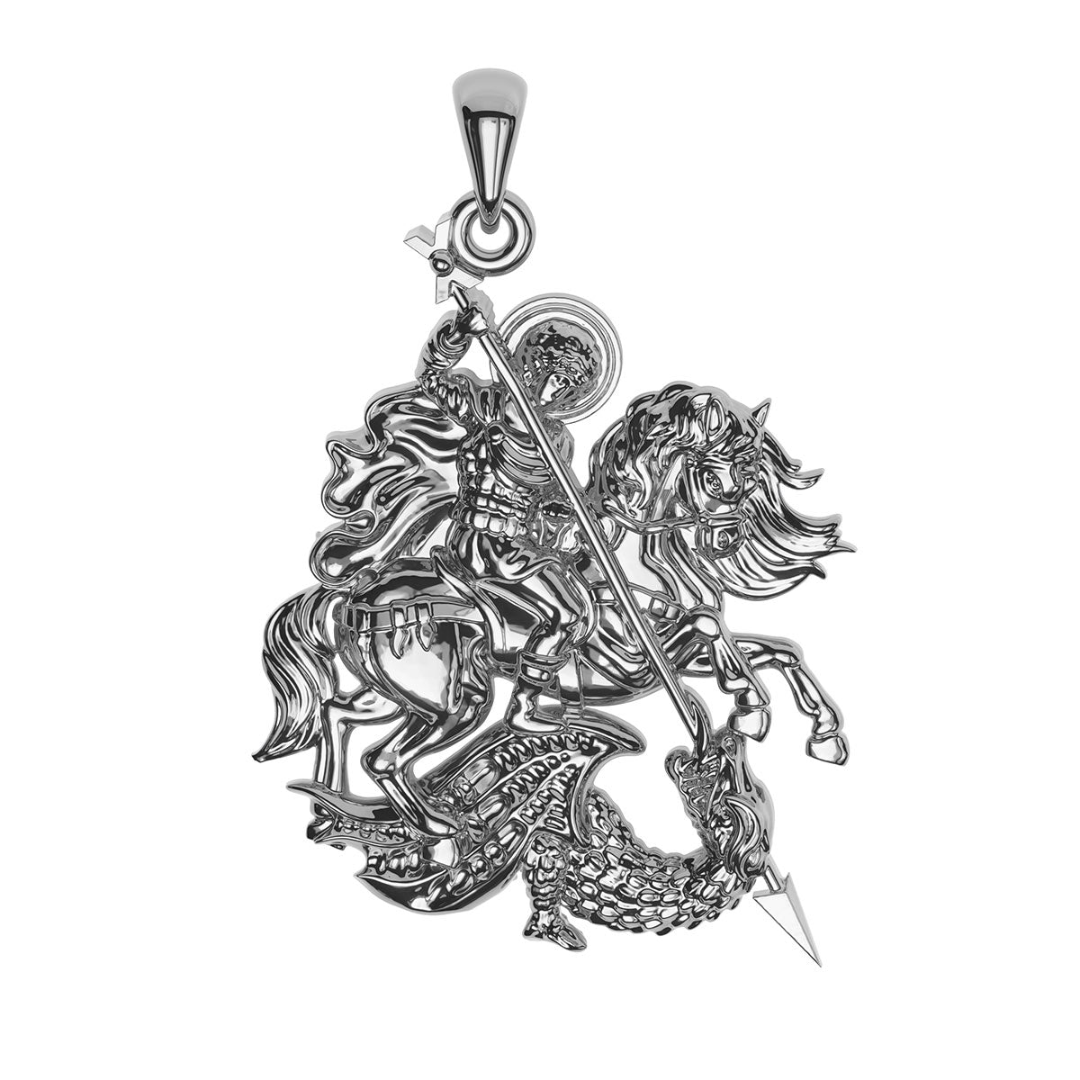 Saint George And the Dragon Pendant – Stakora