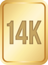 14K Yellow Gold / Lab-Grown Diamonds / 6.5