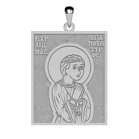 Saint Abanoub Coptic Orthodox Icon Tag Medal