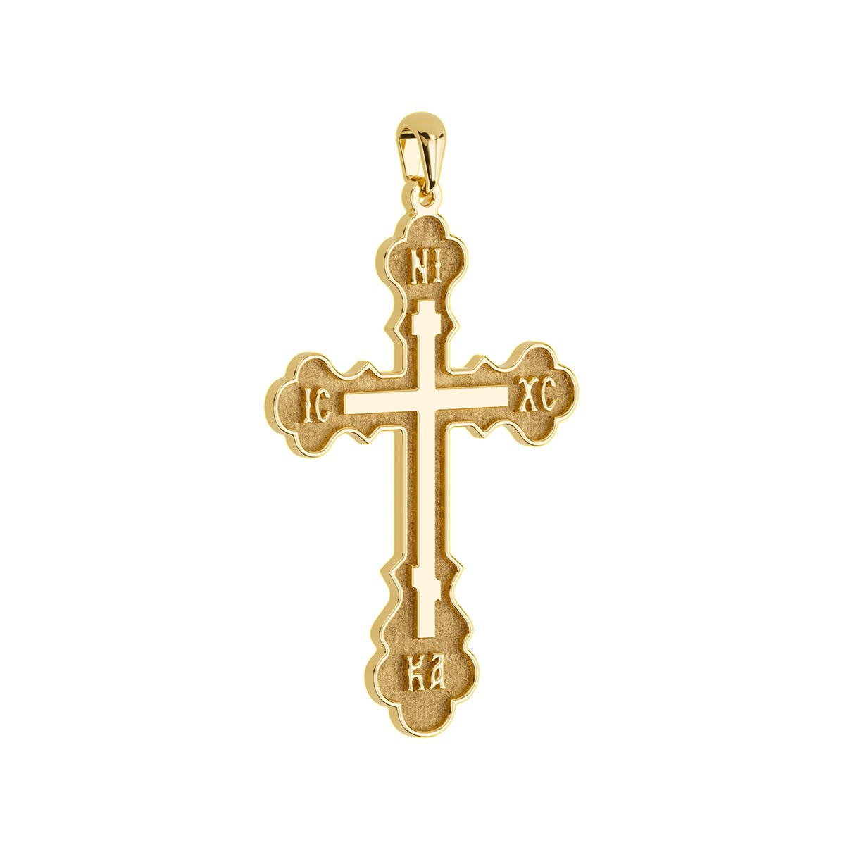 Men's Greek Cross outlet Disc Necklace