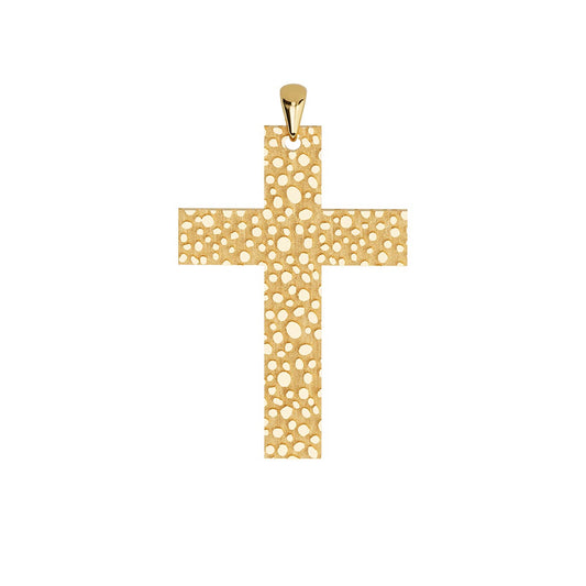 Classic Pebble Pattern Cross