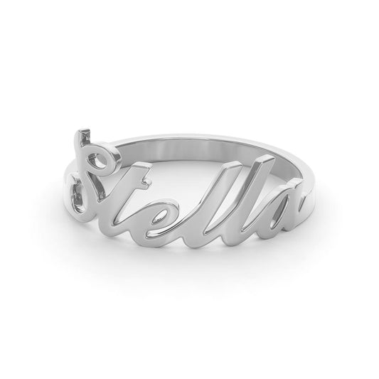 Personalized Name Ring