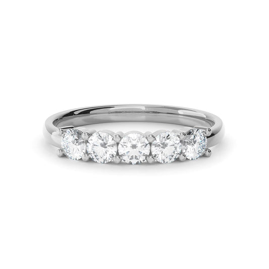 5 Stone Diamond Anniversary Ring (3/4 Ct. Tw.)