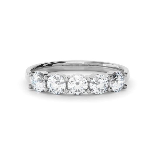 5 Stone Diamond Anniversary Ring (1 1/10 Ct. Tw.)