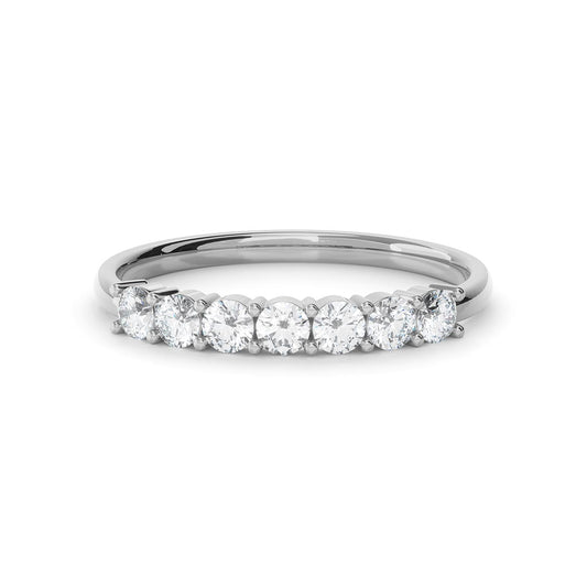 7 Stone Diamond Anniversary Ring (1/2 Ct. Tw.)