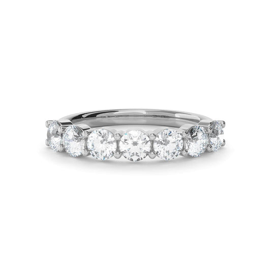 7 Stone Diamond Anniversary Ring (1 1/2 Ct. Tw.)