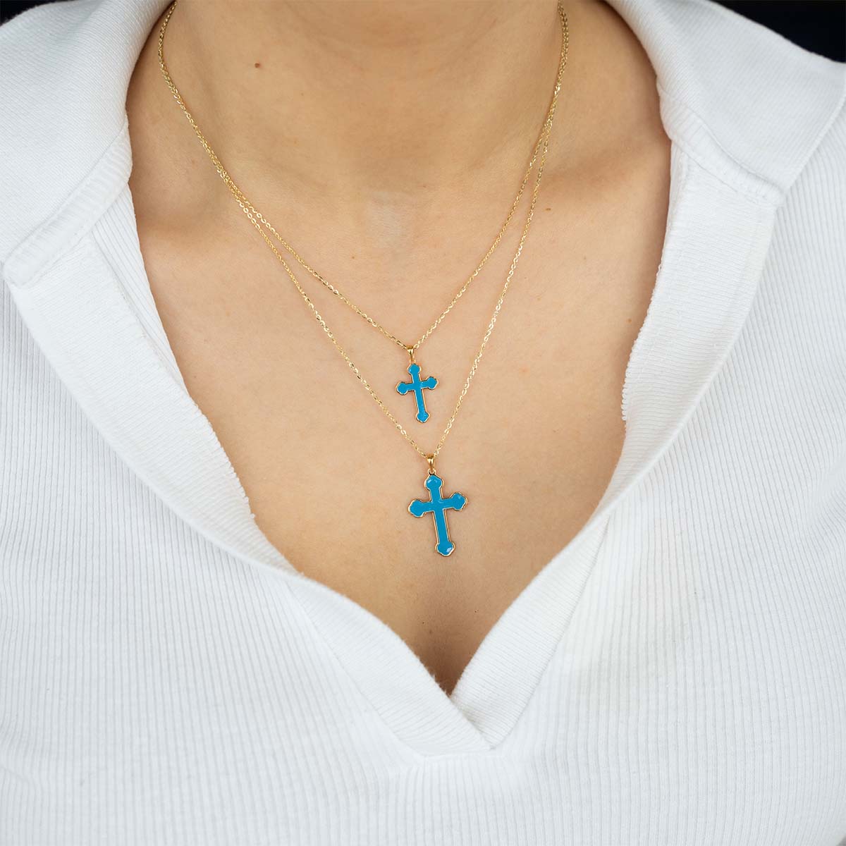 Baptismal Orthodox Crosses for Babies and Children - Zoran Designs