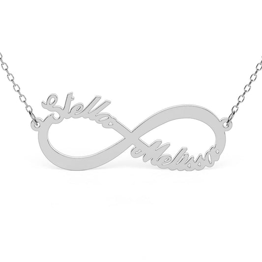 2 Name Infinity Necklace